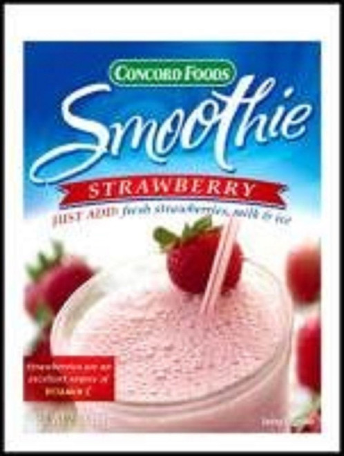 Strawberry Smoothie Mix / Concord Foods /2 Oz (pack Of 6)
