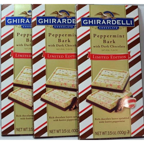Ghirardelli Peppermint Bark With Dark Chocolate - 3 Pack (3 Pack)
