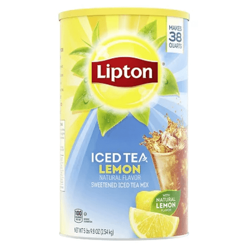 Lipton Sweetened Iced Tea Mix, Lemon (89.8 Oz.)