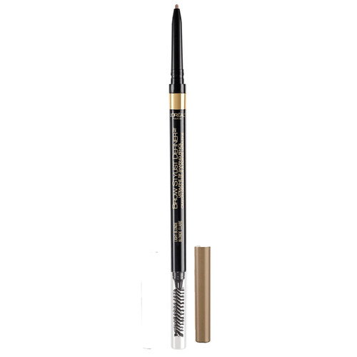 L'oreal Paris Brow Stylist Definer Waterproof Eyebrow Mechanical Pencil, Light Blonde, 0.003 Oz