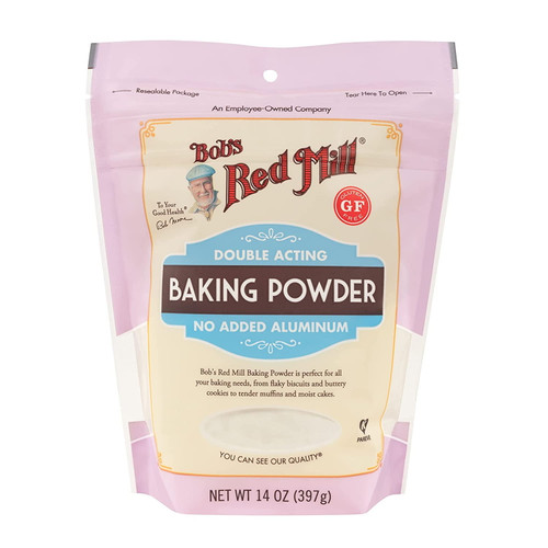 Bobs Red Mill Baking Powder 14 Oz (2 Pack) Double Acting Baking Powder No Added Aluminum Baking Powder Double Pack ( 14 Oz Each, 28 Oz Total)
