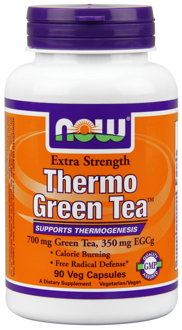 Now Foods Vegetarian Thermo Green Tea Thermogenesis Support, 90 Ct