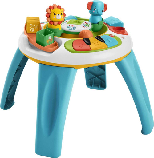 Fisher-price Busy Buddies Activity Table Infant Learning Toy