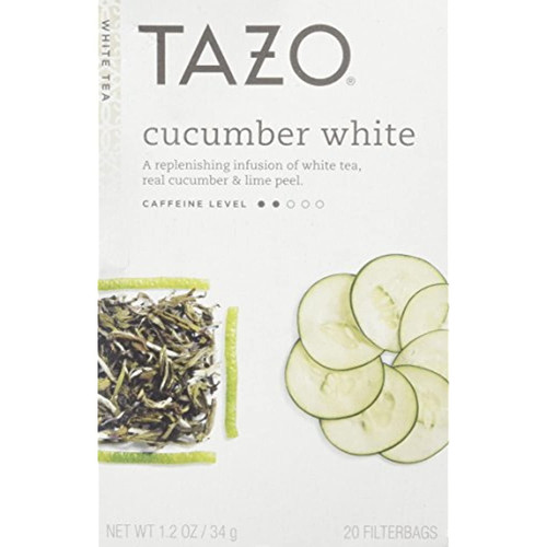 Tazo White Cucumber, 1.2 Oz / 34 G