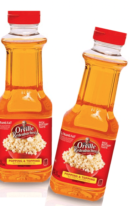 Orville Redenbacher's Popping & Topping Buttery Flavored Oil, 16 Oz Of Pack 2