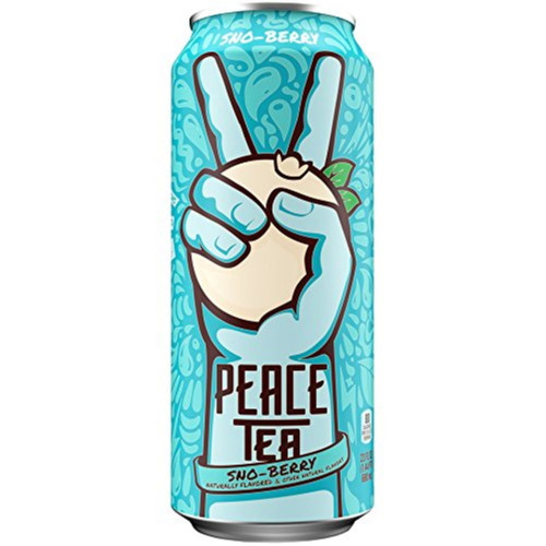 Peace Tea Sno-berry 23oz Cans, Quantity Of 12