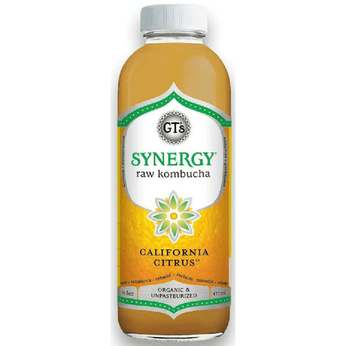 Gt's Enlightened California Citrus Synergy Drink, 16oz (pack Of 12)