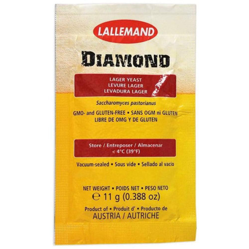 Lallemand Diamond Lager Dry Yeast 11 G
