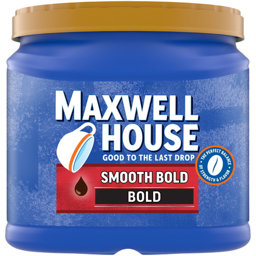 Maxwell House Smooth Bold Ground Coffee, 26.7 Oz. Canister