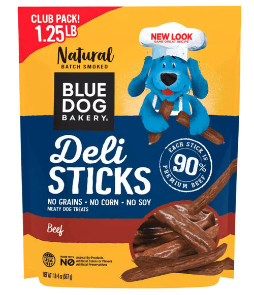 Blue Dog Bakery Deli Beef Sticks For Dogs, 20 Oz.