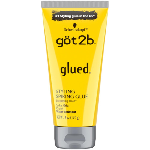 Got2b Glued Styling Spiking Hair Gel, 6 Oz