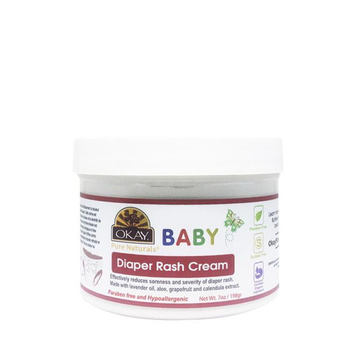 Okay- Baby -diaper Rash Cream  7oz / 198gr.