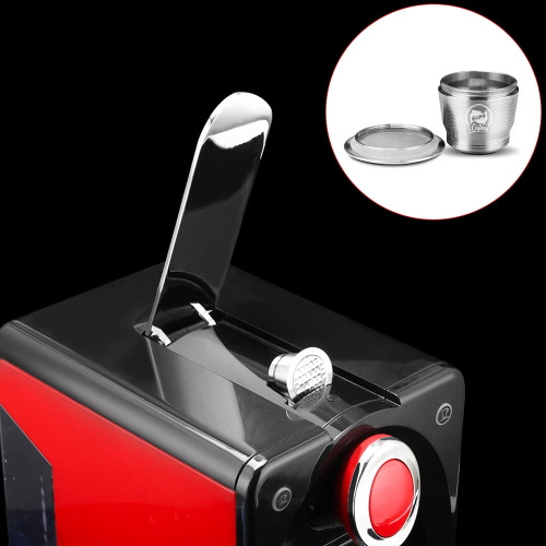 Poseidon Reusable Capsules Easy To Clean Easy To Use 304 Stainless Steel Stainless Steel Reusable Capsules For Coffee