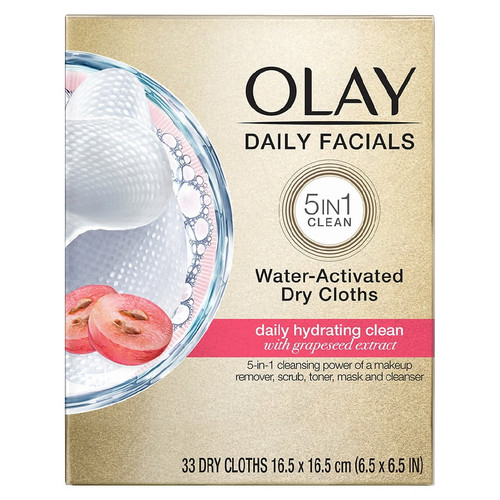 Olay Daily Facials Hydrating Cleansing Cloths
