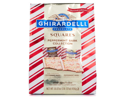 Ghirardelli Limited Edition Chocolate Squares 16.07 Oz. - Peppermint Bark Collection