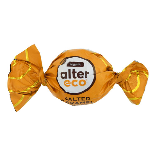 Alter Eco Americas Organic Truffles - Salted Caramel - .42 Oz - Case Of 60