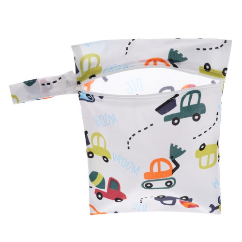 Baby Waterproof Reusable Zipper Wet And Dryinginginginging Bag Diaper Changing Diaper Car