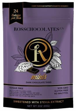 Ross Chocolates Sugar Free Dark Chocolate Minis