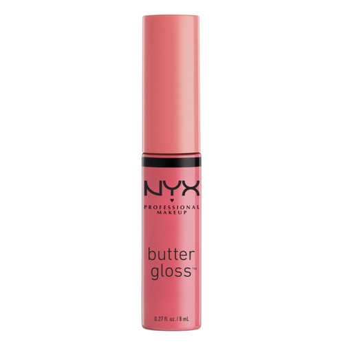 Nyx Professional Makeup Butter Gloss, Non-sticky Lip Gloss, Peaches And Cream 0.27 Oz