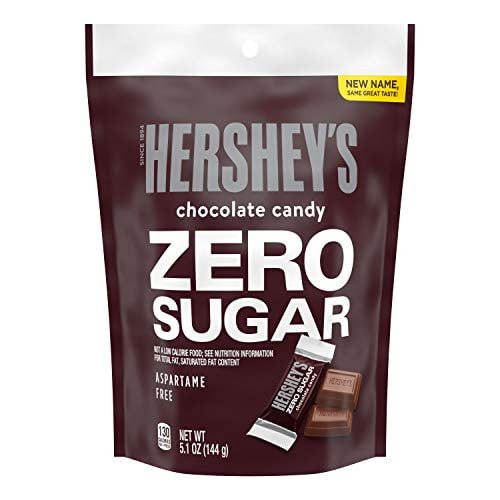 Hersheys, Zero Sugar Chocolate Sugar Free Candy, 5.1 Ounce