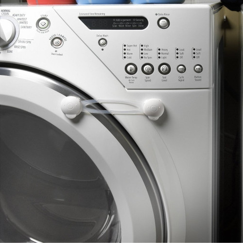 Parent Units Safe And Shut Washer And Dryer Locking Strap, 2 Pack