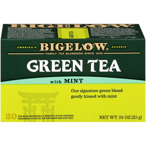 Bigelow Tea Green Tea - With Mint, 20 Bag