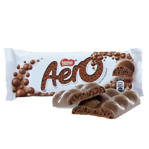 Nestle Aero Milk Chocolate Bar-pack 4 Bars