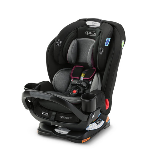 Graco Extend2fit 3-in-1 Car Seat Featuring Anti-rebound Bar, Polly
