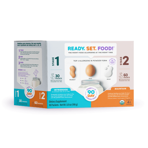 Ready Set Food! Early Allergen Introduction Stage 1 And 2 Mix-ins - 90 Day Pk, Unflavored
