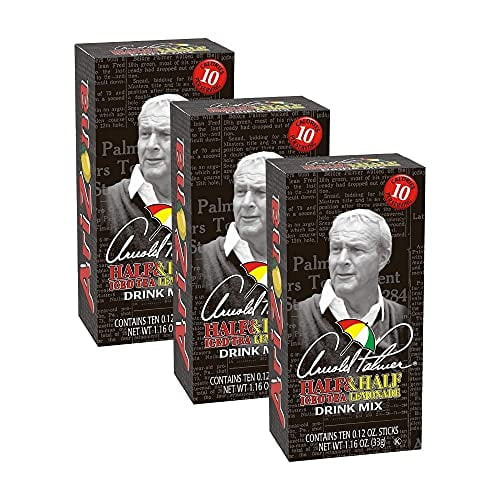 Arizona Arnold Palmer Half Lemonade Half Iced Tea Stix, 10 Count Per Box (pack Of 3), Low Calorie Single Serving Drink Powder Packets, Just Add Water For A Deliciously Refreshing Iced Tea Be