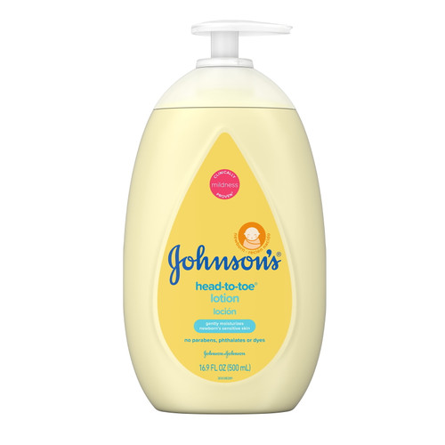 Johnson's Head-to-toe Moisturizing Baby Body Lotion, 16.9 Fl. Oz
