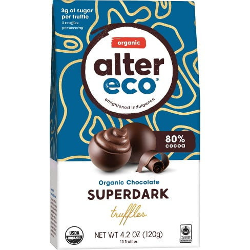 Alter Eco - Super Dark Truffles - 4.2oz/10ct | Pack Of 8