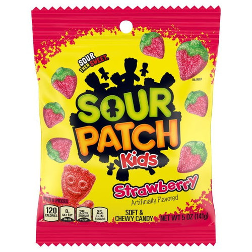 Sour Patch Kids Strawberry 5 Oz. Bag