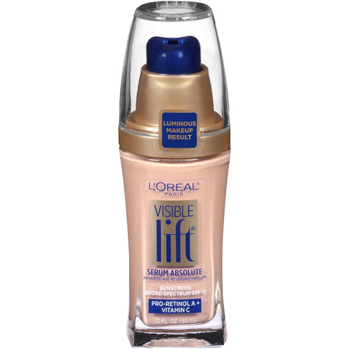 L'oreal Paris Visible Lift Serum Absolute Lightweight Foundation, Classic Ivory, 1 Fl Oz