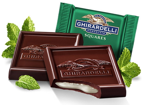 Ghirardelli Bulk Dark Chocolate Mint Squares (3 Pound)