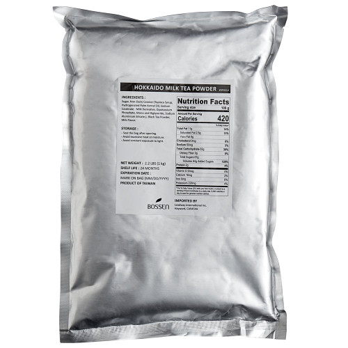 Bossen 2.2 Lb. Hokkaido Milk Tea Powder Mix