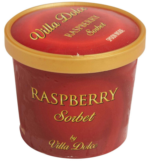 Villa Dolce Raspberry Sorbet, 3.6 Ounce -- 24 Per Case