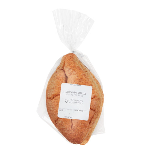 Freshness Guaranteed Wheat Bolillo Rolls, 2 Count