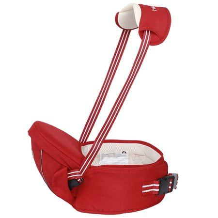 Shanna Baby Hip Seat Carrier For Child Infant, Ergonomic Hip Seat For Mom, Red