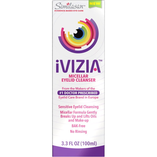 Ivizia Micellar Eyelid Cleanser For Sensitive Eyelids, 3.3 Fl Oz *en