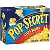 Pop Secret Extra Butter 3 Pk Microwave Popcorn 10.5 Oz