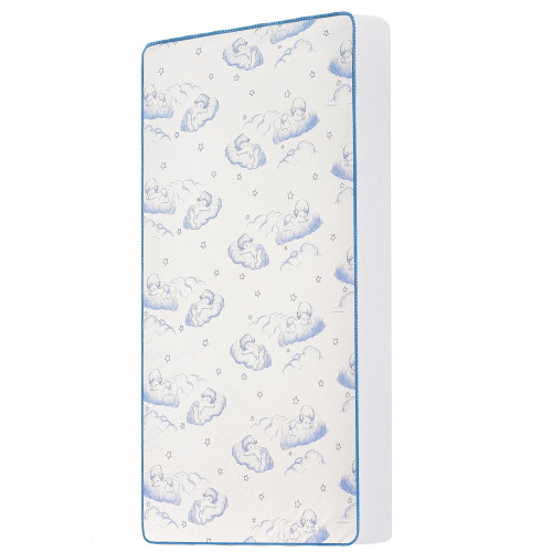 Dream On Me 2-in-1 Breathable Sweet Dreams 6” 88 Coil Spring Crib And Toddler Bed Mattress