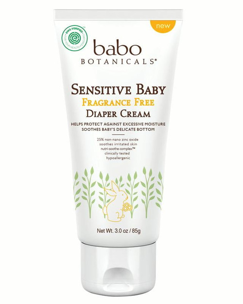 Sensitive Baby Fragrance Free Zinc Diaper Cream