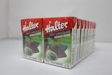 Halter Bonbons(hard) Sugar Free - Mint Chocolate ( 16 Boxes )
