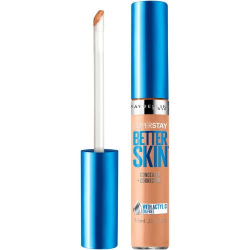 Maybelline New York Super Stay Better Skin Concealer, Medium/deep