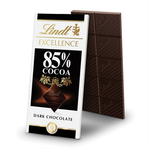 (12 Pack)lindt Excellence 85% Cocoa Dark Chocolate Candy Bar, 3.5 Oz.