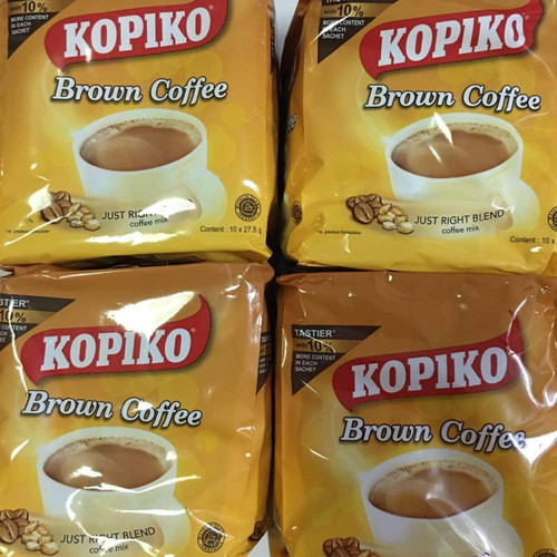 Kopiko Brown Instant Coffee, 10 Count Bags (pack Of 4)