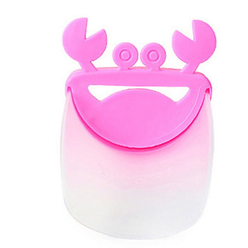 Kids Cute Crab Cartoon Bathroom Sink Faucet Extender Children Washing Hands