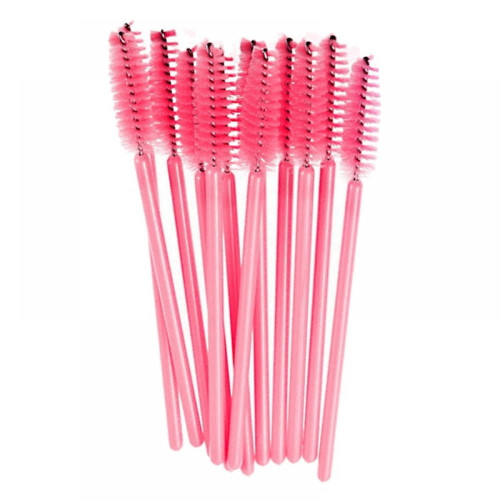 50 Pcs Disposable Eyelash Brush Mascara Brushes Makeup Brushes Kits For Eye Lashes Extension Eyebrow And Makeup