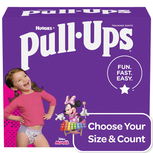 Pull-ups Girls' Potty Training Pants Size 6, 4t-5t, 74 Ct